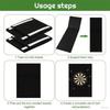 Flight Board Wall Protector Extended Length Dartboard Surround Felt Board Self-Adhesive Dartboard Border Prevents Wall Damage