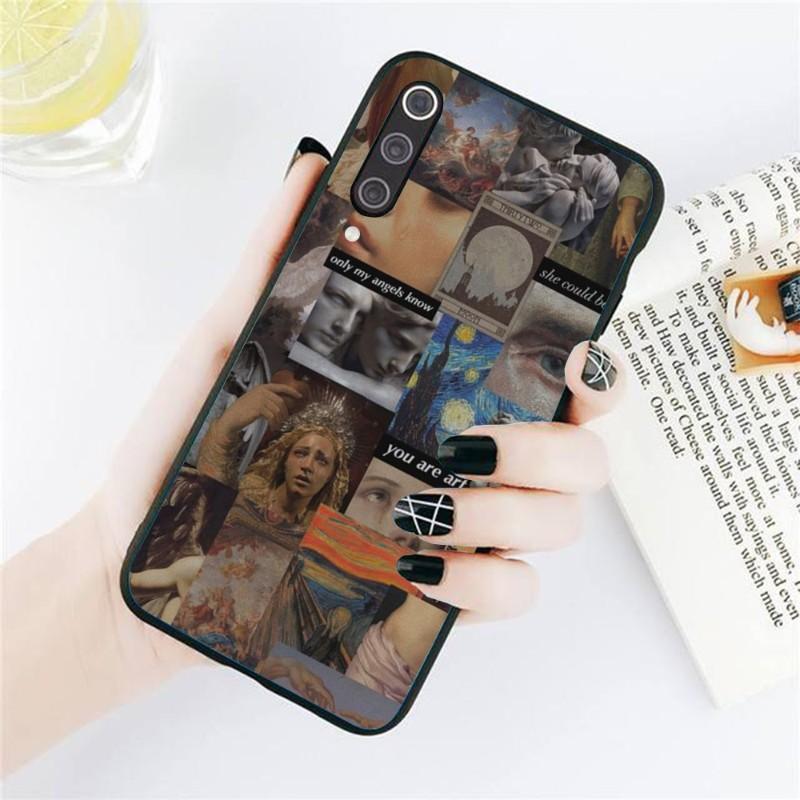 

Крутой разный художественный чехол для телефона Xiaomi Redmi Note 11 10 9T 8 7 Pro Redmi 10 9 9A 9C 8 7 6 мягкий черный чехол для телефона Redmi 7