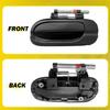 2x Left Front&Rear Exterior Door Handle For 2000-2006 Nissan Sentra 806076Z603