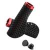 1Pair Hollow Bicycles Handlebar Grips Shock Absorption Handle Bar Cover for Stability And Control Easy To Install