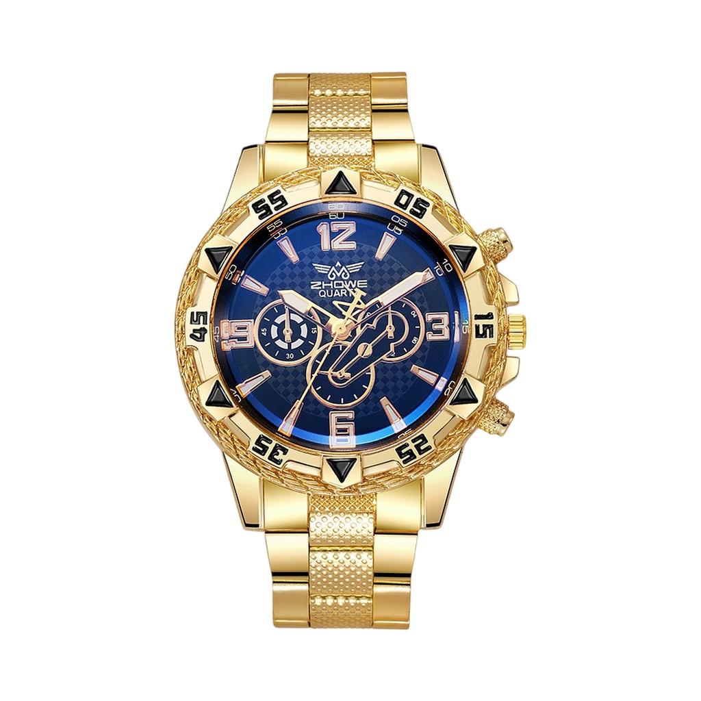 Mens Leather Business Fashion Watch Strap Watch For Gift Giving