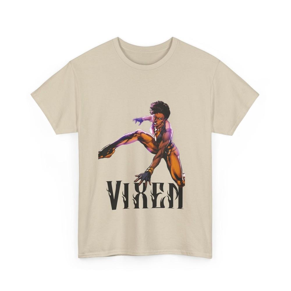 

Vixen Unisex Tee - Vibrant Graphic Shirt, Custom Print Vixen Justice League Tee S