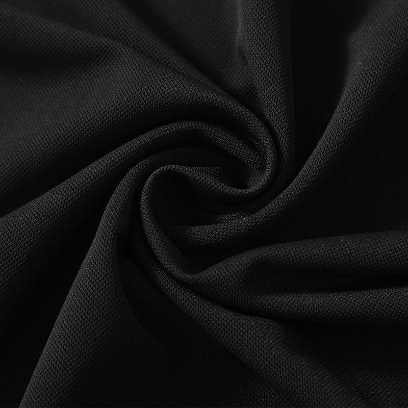 Męska koszulka oversize Letnie topy Plus rozmiar 4XL-13XL Szybkoschnąca czarna koszulka z krótkim rękawem