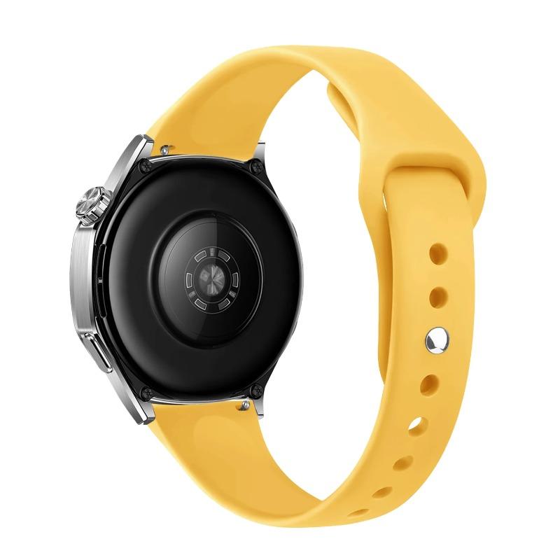 18mm 20mm 22mm Slim strap For Samsung Galaxy watch 7/6/5/pro/4 Silicone bracelet Huawei watch GT 4-2e-3-3 pro 46mm xiaomi watchbands