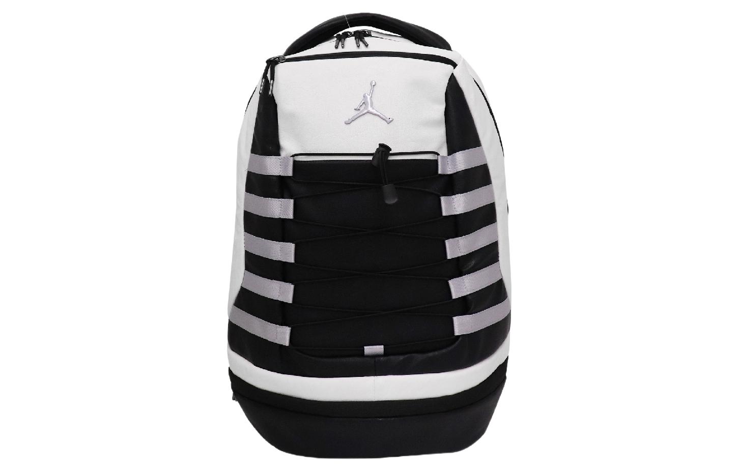 Jordan Polyester Laptop Bag Backpack Large Unisex Black White JD2123024GS-001