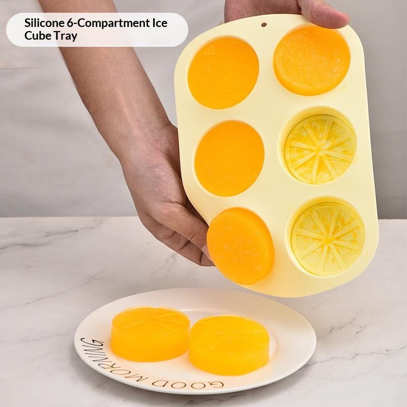 6 Cavity Fruit Shape Chocolate Candy Molds Watermelon Strawberry Lemon Pineapple Fruit Silicone Mold Ice Cube Tray
