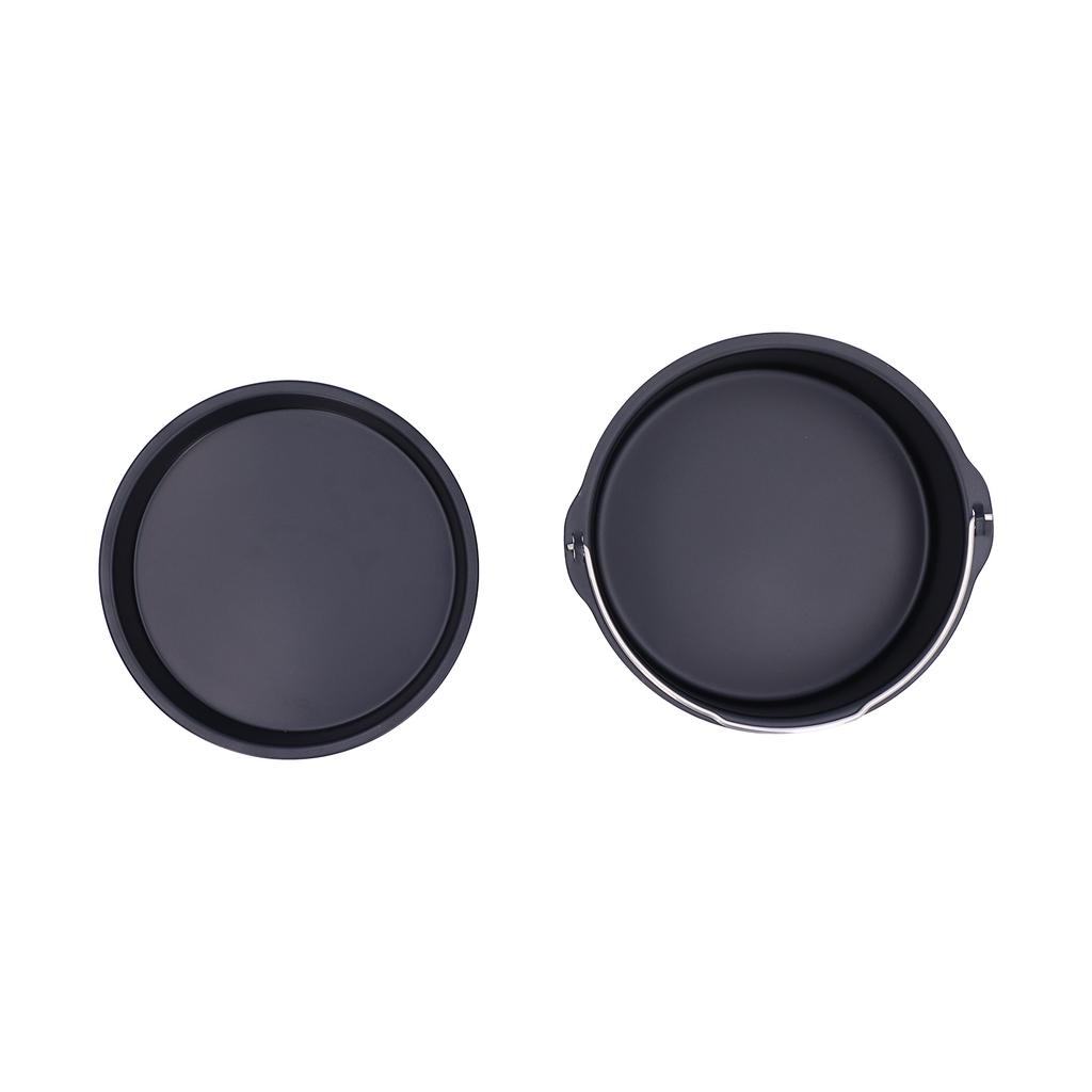 Fryer Accessories Cake Barrel Pizza Pan Household Baking Mold Cake Baking Tray Kitchen Tool
