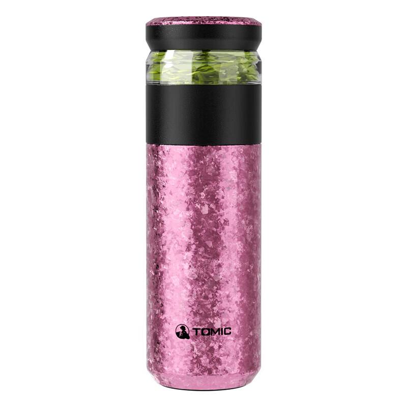 TOMIC Pure Titanium Tea Infuser Insulated Mug