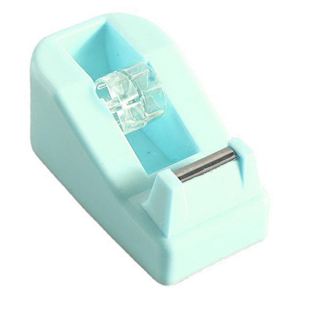 Tischbandabroller 0,79 Zoll Wellendurchmesser Einfache Bedienung Robuster Kunststoff Geschenkverpackungsbandabroller für Familie Büro