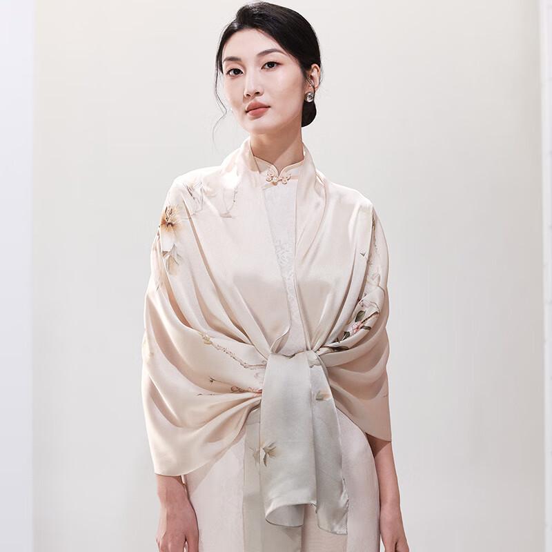 Da Vinci Code Women's Mulberry Silk Scarf & Shawl