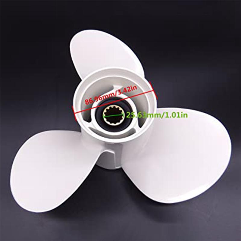 Marine Propeller Boat Parts 40-50HP Outboard Propeller 11 1/8 X 13-G For 40-60HP 69W-45945-00-EL-A87Q