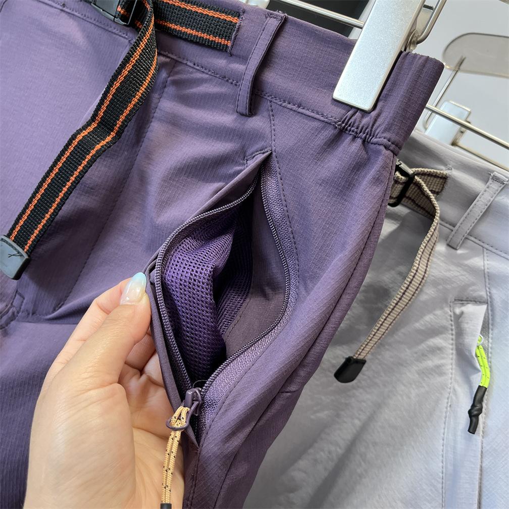 Women's Summer Outdoor Skirt with Drawstring, Anti-Exposure, Water-Resistant, Quick-Dry, A-Line Shorts Design, Workwear-Style Skirt