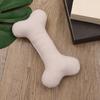 Giocattolo per Cani a Forma di Osso Morbido Riempito di Cotone Resistente al Morso con Suono Integrato Giocattolo Elastico da Masticare per Cani