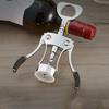 2 in 1 Bottles Opener Spring Loaded Wine Bottles Cork Remover Multifunctional Wine Corkscrew  Bars