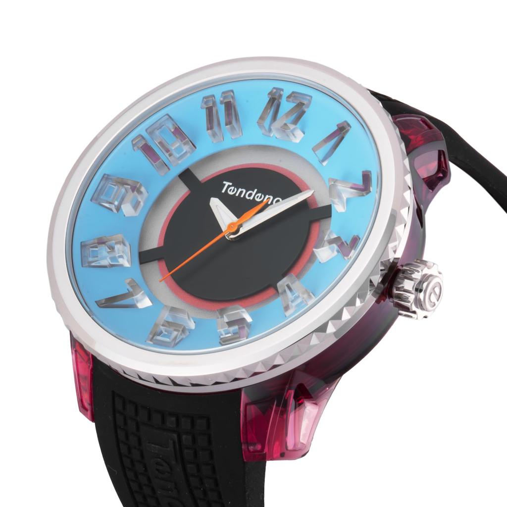 Watch Tendence FLASH Quartz 10 ATM Water Resistant Mineral Glass Blue Dial Nylon TENDENCE Men's TY532015-LBUBK-AM