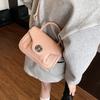 High-end hand carry fashionable small square bag, new simple and versatile shoulder bag, niche design messenger bag