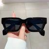 High Quality Retro High End Designer Style Edgy Punk Trendy Timeless Square Shaped Female For Both Male Sun Glasses