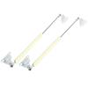 X AUTOHAUX Gas Gas Damper for Furniture Lift Car Hood for Universal Gas Spring Hood Damper for Motorcycle Mounting Set Spring, Damper, Support,