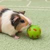 Pelota dispensadora de golosinas para mascotas, Pelota dispensadora de golosinas ajustable, Pelota rodante comedero lento, Juguete de enriquecimiento para cobayas, conejos, ratones, erizos
