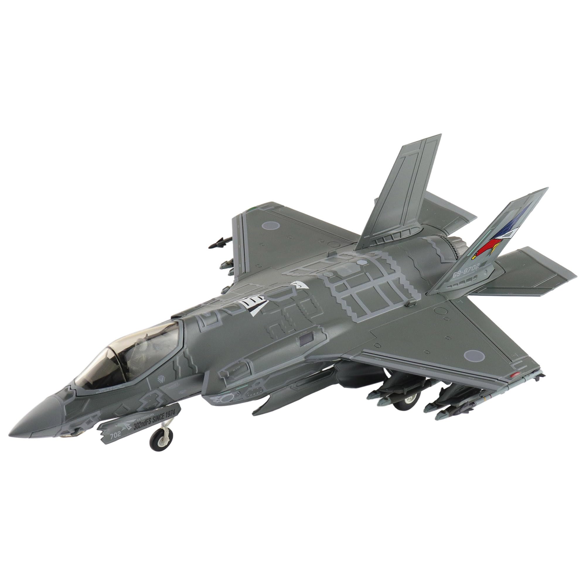 

Hobby Master 1/72 Scale Model Kit of the Japan Air Self-Defense Force F-35A 302nd Squadron (Model 69-8702w/RAM Paint) (HA4443)