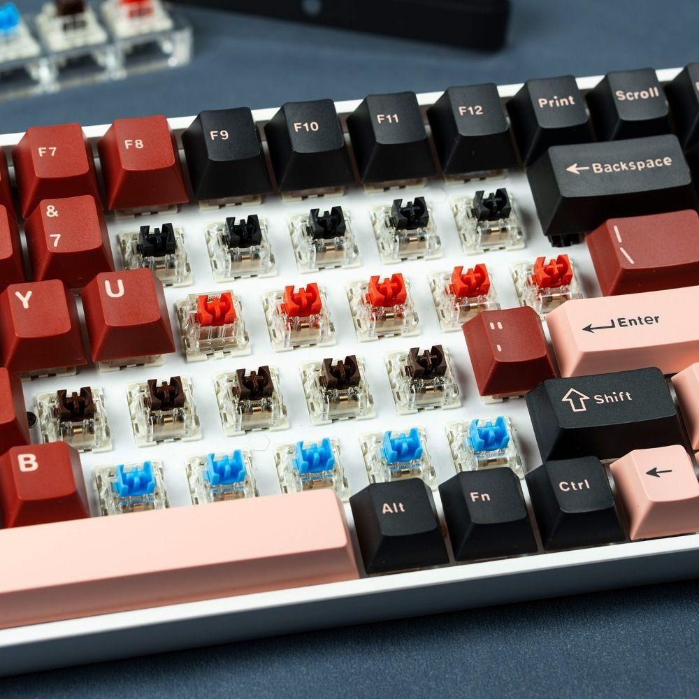10Pcs Knocking 3 Pin Tactile Switches Dust-proof Keyboard Switch Replacement Gaming Keyboard