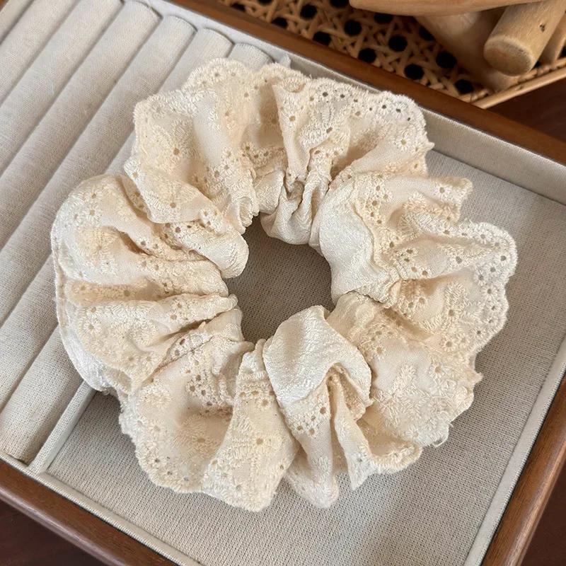 

Милые кружевные резинки для волос для девочек, новые весенние повязки на голову, женская модная резинка для волос, женские резинки для хвостика, резинки для волос, головной убор, ретро