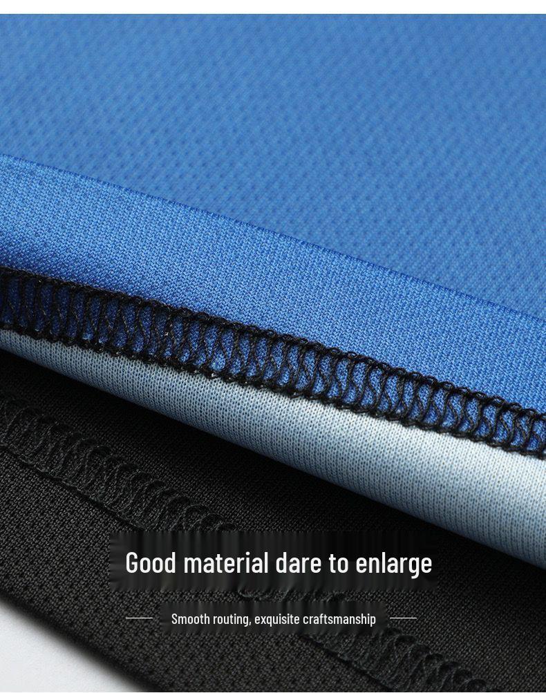 Unisex Quick-Dry Ice Silk Sports Set - Short Sleeve & Plus Size for Outdoor Running