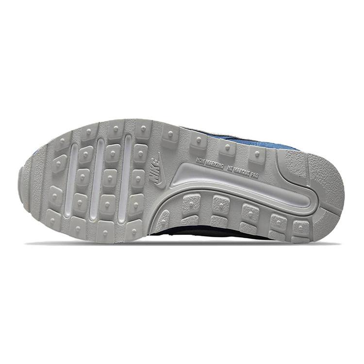 Nike MD Valiant Leather Cushioning Slip Resistant Abrasion Resistant Low top Kids' Running Shoes Blue Teenagers CN8558-406