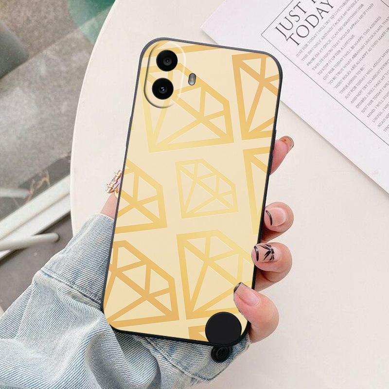 For Nothing CMF Phone 1 Case Colorful Painted Cover Soft Silicone Phone Case For Nothing CMF Phone 1 Covers Phone1 Bumper Coque