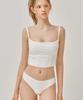 Bikini Bender Simple Line Swim Briefs - White