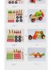 Children's Toolbox: Car Puzzle Set with Screw Nut Disassembly for Construction Play