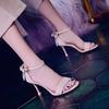 Summer New Brand Women Ankle Strap Sandal Thin High Heel Ladies Dress Pumps Shoes Outdor Gladiator Dress Sandals