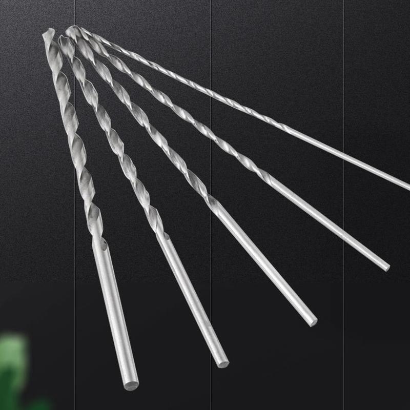 5Pcs Drill Bits Set Hss Steel Extra Long High Speed 2Mm/3Mm/3.5Mm/4Mm/5Mm Bits Power Tools Accessories Parts Drill Bits Hand Set