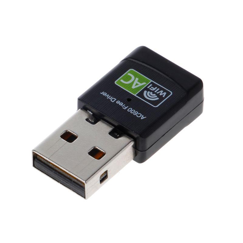 Adattatore Wireless USB AC600 Dual Band WiFi Bluetooth Per PC - Mini Dongle
