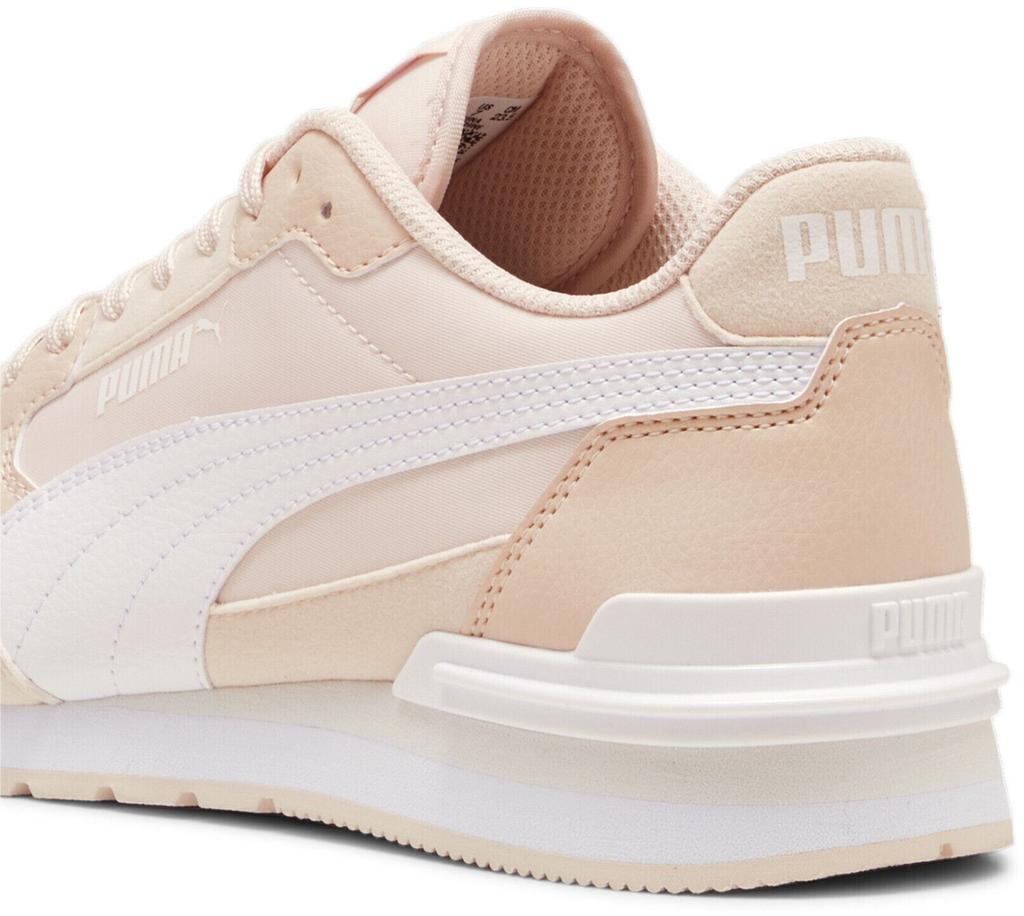 Кроссовки Puma ST Runner v4 Nylon островной розовый/белый/серый пух