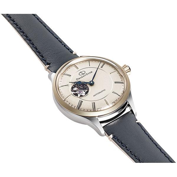 Orient Women's RK-ND0011N (Women's Leather Classic Semi-Skeleton) Round Watch Analog