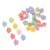 30Pcs Star Shaped Thumb Tacks Flat Head Push Pins for Cork Board Bulletin Board Map Wall Hanging Photo Display