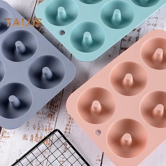 Silikonová forma Nepřilnavá pomůcka pro domácí pečení Silikonová forma se 6 otvory Silikonová forma pro pekařské potřeby