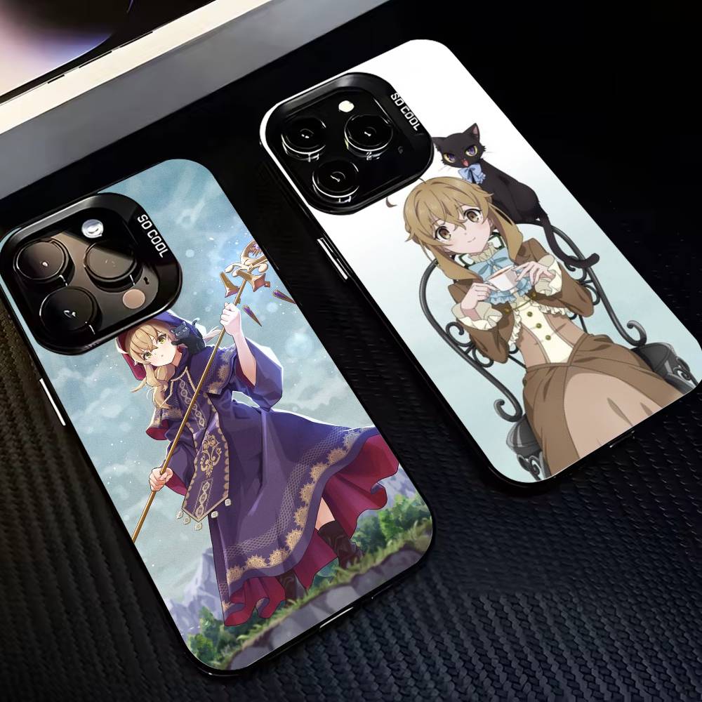 S-Silent M-Monica W-Witch E-Everett Phone Case For iPhone 17,16,15,14,13,12,11 Plus,Pro Max,XS,Colorful Silver Black Cover