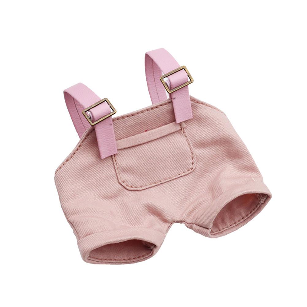 17cm Mini Vêtements de Poupée Tenue Accessoires Pour Labubu V1 V2 V3 Salopette à Rayures Chapeaux Lunettes Chaussures Vêtements Cool et Beaux Cadeau