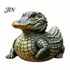 Military Enthusiast Collectible Duck Figurine, Patriotic Veteran Ornament for Car Dashboard, Resin Solemn Commemorative Independence Day Memorial