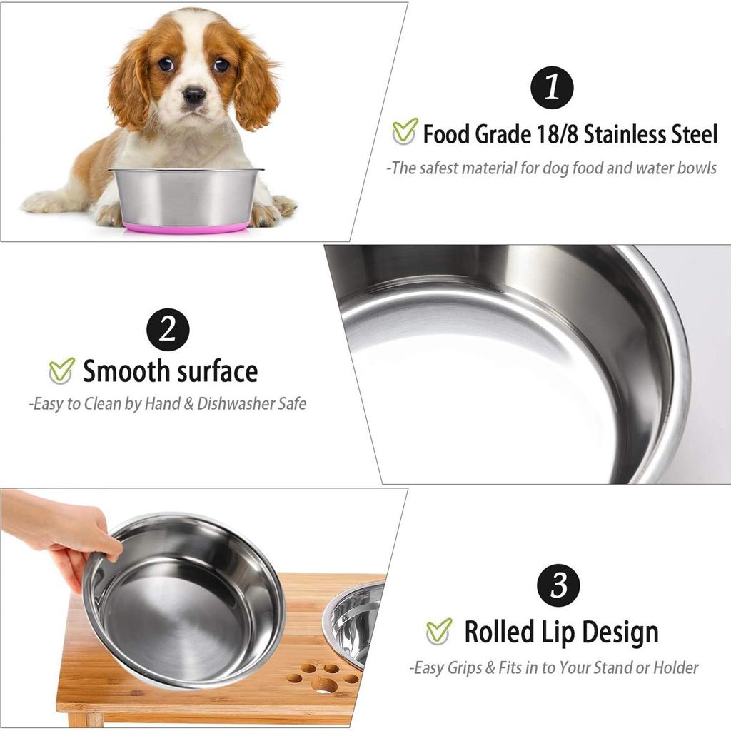 stackable dog bowls