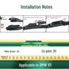 BMW X5 Silent Frameless Multi-functional Wiper Blade
