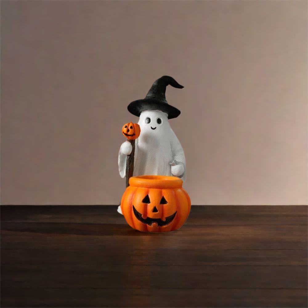Cute Halloween Statue Creative Desktop Ornament Small Sculpture  Courtyard