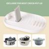 Multi-functional spoon rack, foldable pot lid rack, spoon rack, pot lid rack, rack, stove top kitchen utensware rack
