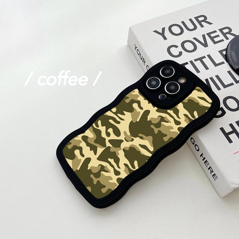 

Чехол для телефона в форме волны для Samsung A53 A52 S23 Ultra Realme C55 C53 Redmi Note 12 Note 11 Pro IPhone Vivo V23e Y35 Y02 Tecno Spark Мягкий силиконовый чехол Vivo Y9S