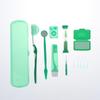 8Pcs/Set Oral Cleaning Care Dental Teeth Care Kits Whitening Tool Portable Outdoor Suit Interdental Brush Oral Care
