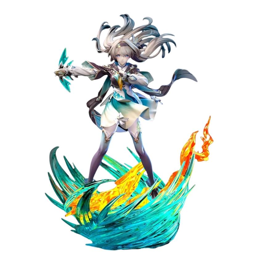 38CM Huang Quan Honkai Star Rail Silver Kafka Wolf Girl figure PVC Anime Action Toy Game Collectible Model Doll Gifts