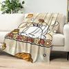 Blanket warm M-MashiMaroS soft plush blanket for sofa living room rabbit kawaii cute office bedroom travel gift Flannel