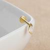 Sterling Silver Opal Threaded Cartilage Stud Earrings